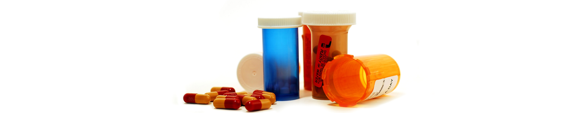 medicines in a container